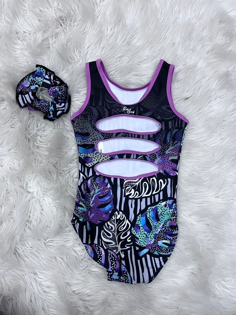 Neon Palms Leotard