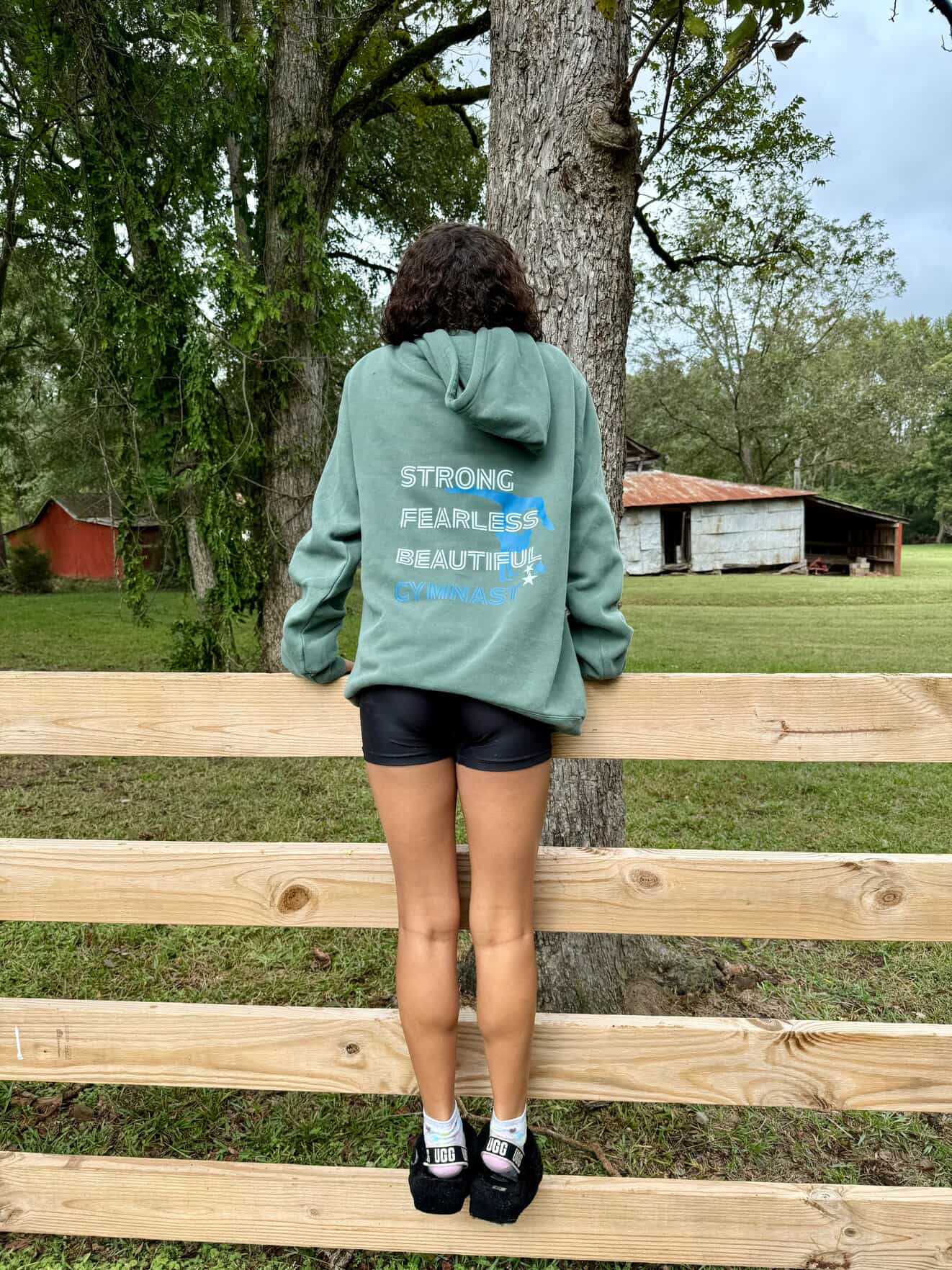 Strong Fearless Beautiful Hoodie - YOUTH