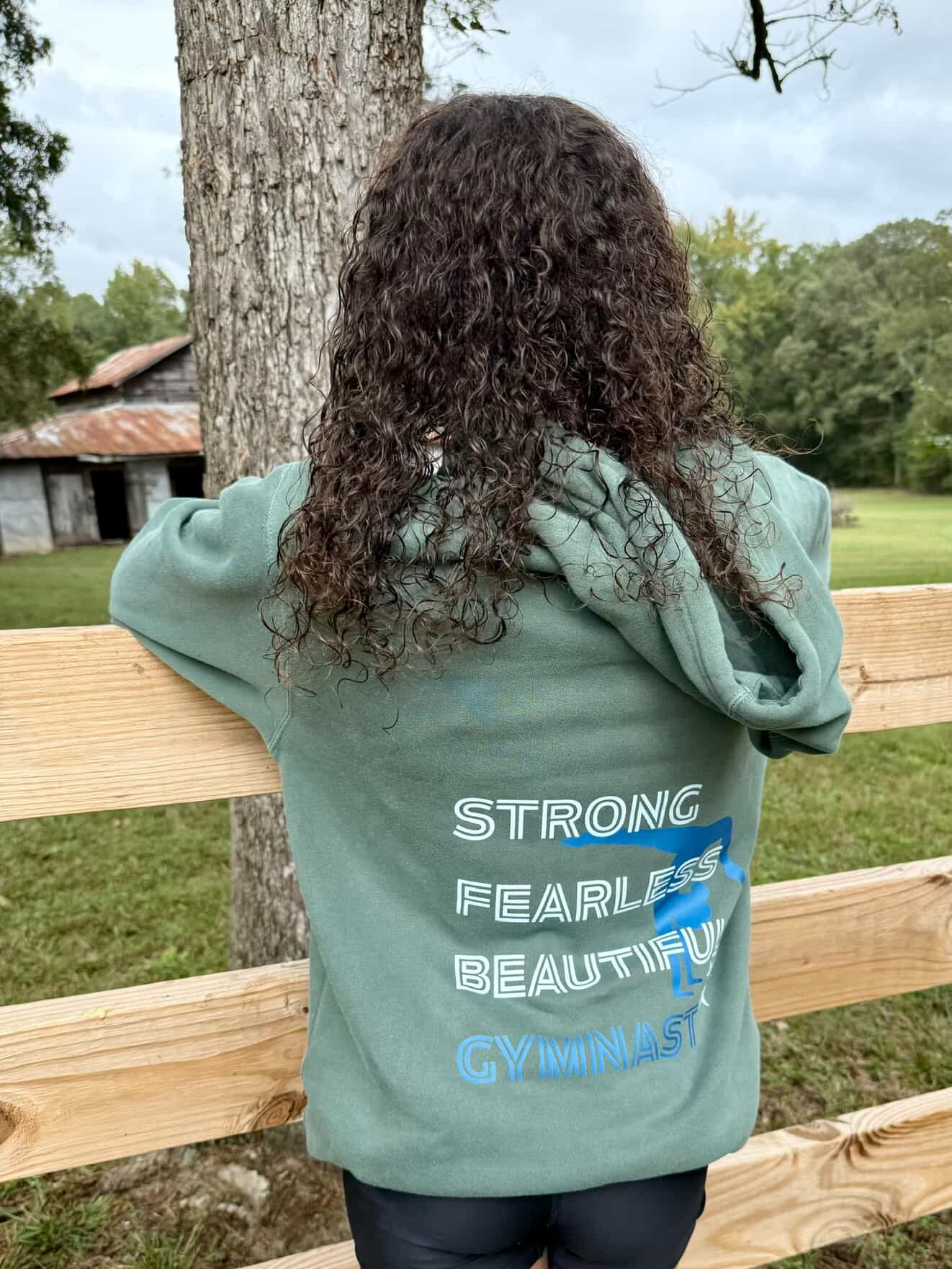 Strong Fearless Beautiful Hoodie - YOUTH