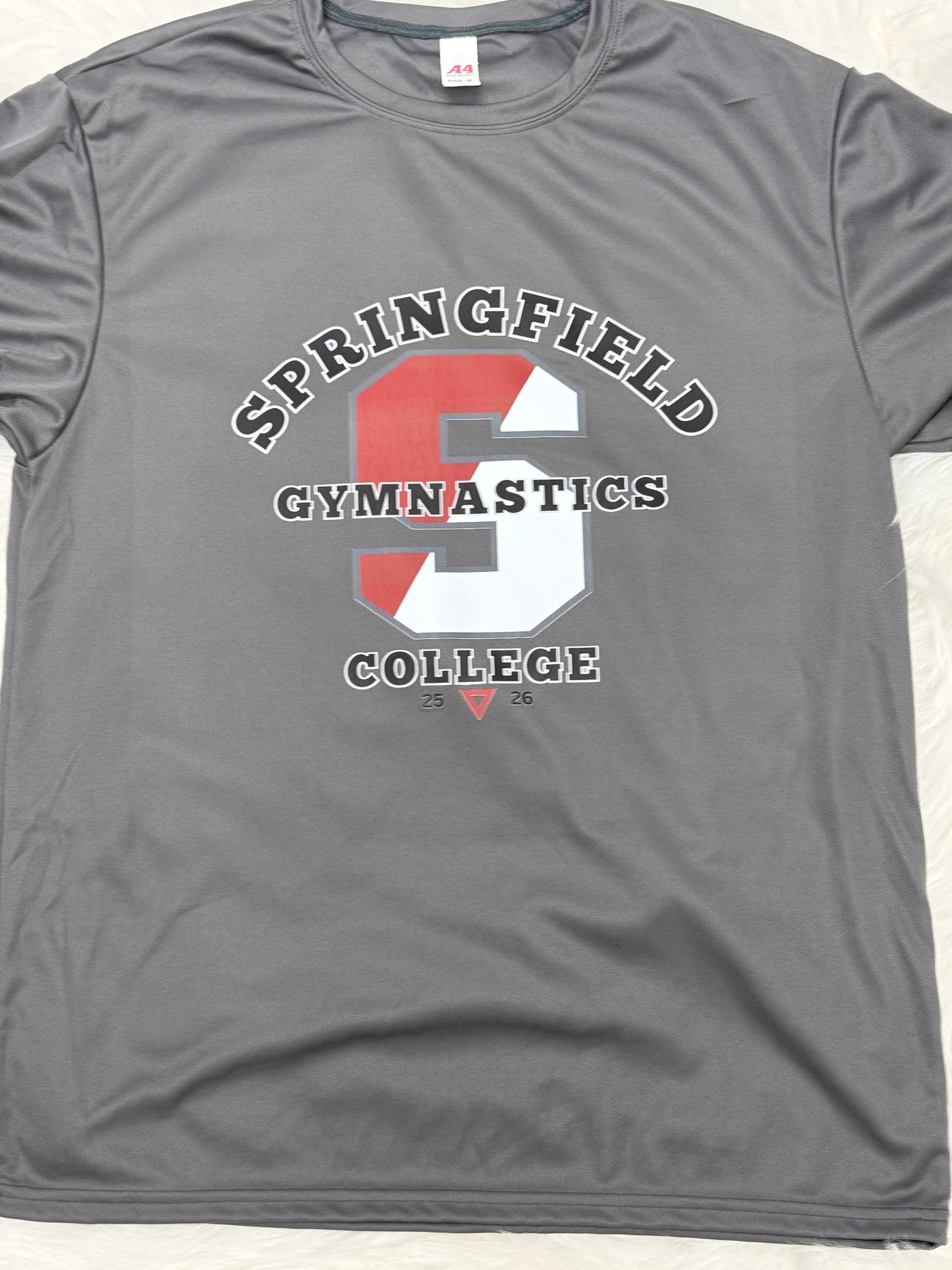 Springfield Gray Active Wear T-Shirt ADULT