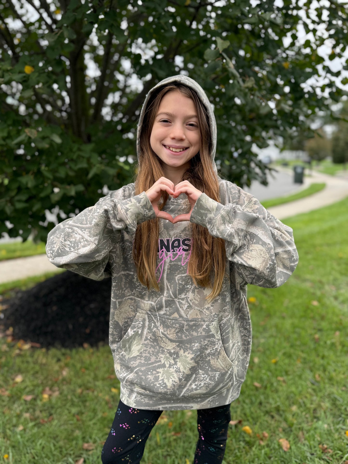 Gymnastics Girl Camo - YOUTH