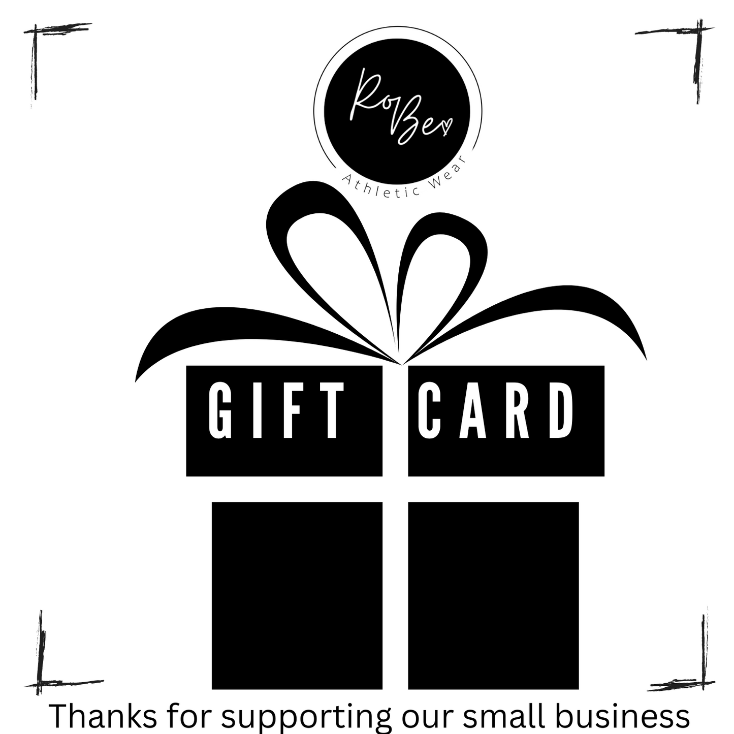 RoBe Athletic Wear E-Gift Card
