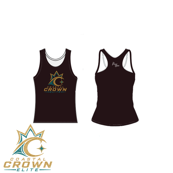 Coastal Crown Racer Back Tank