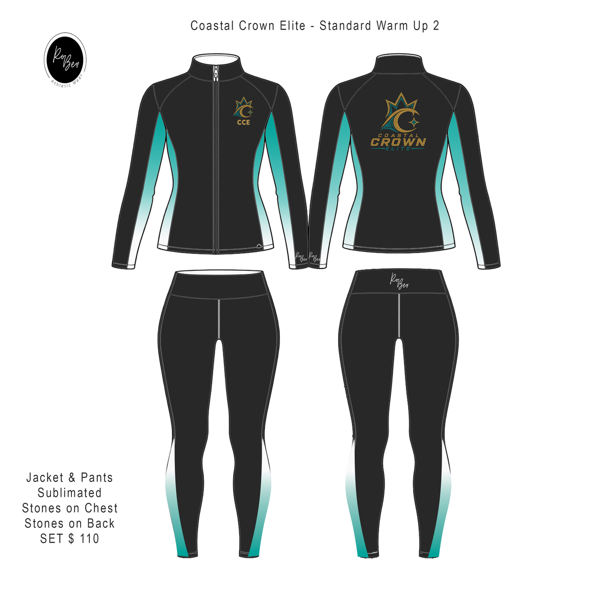 Coastal Crown Standard Warmup Set