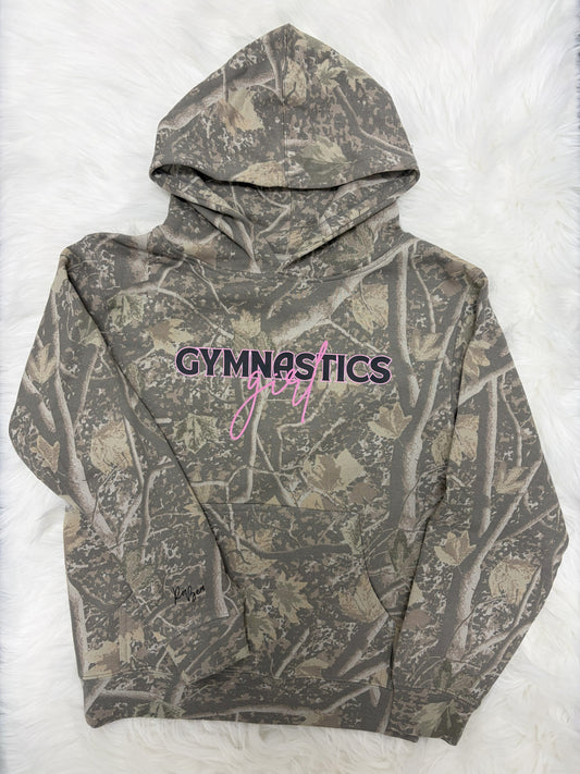Gymnastics Girl Camo - ADULT