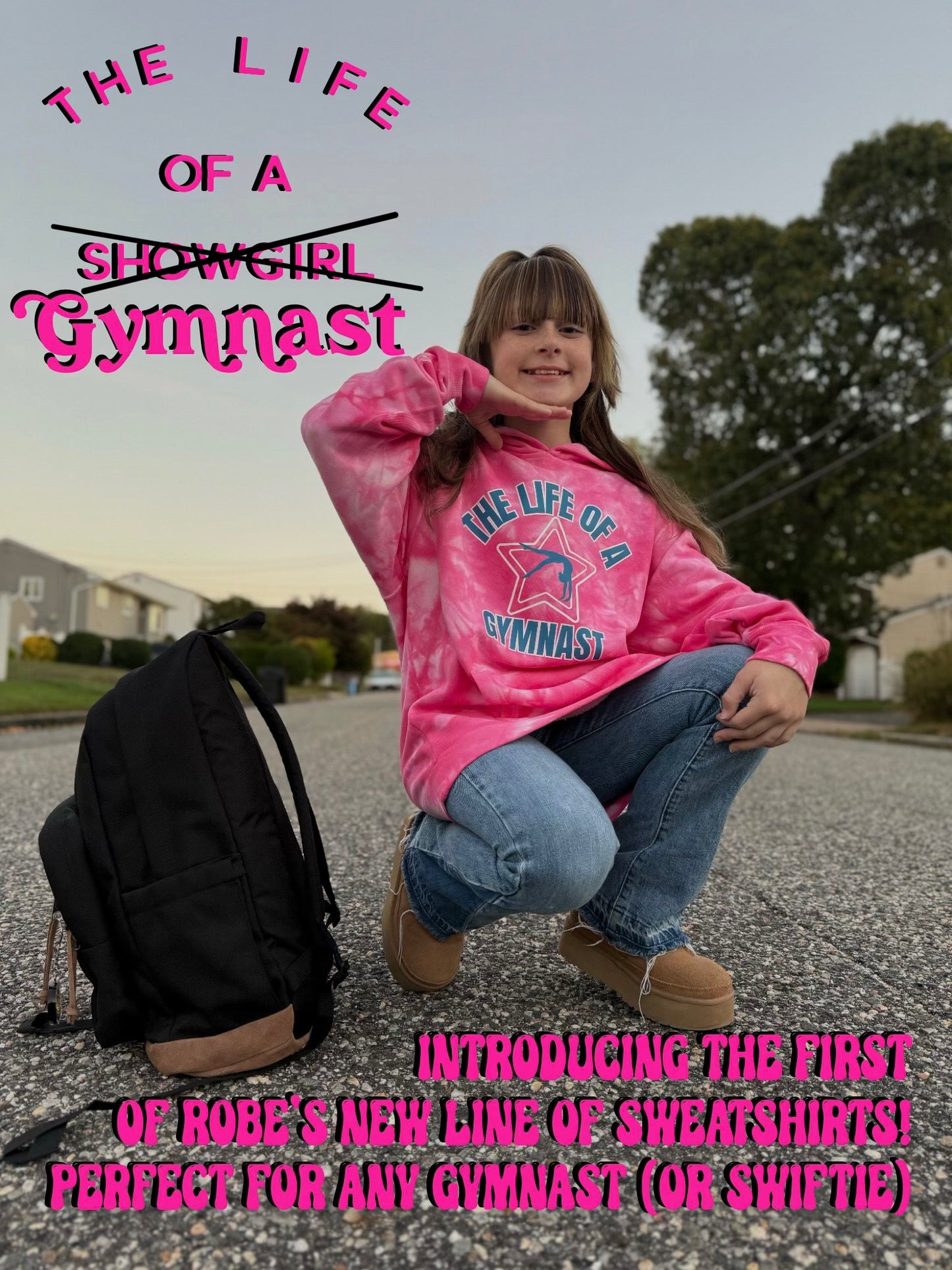 The Life of A Gymnast Sweatshirt-ADULT