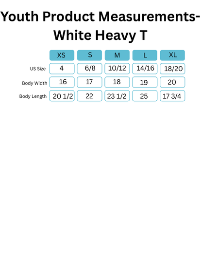 Springfield White Unisex Heavy Cotton™ T-Shirt - YOUTH