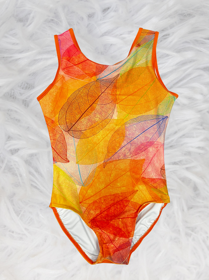 Colorful Leaves Leotard