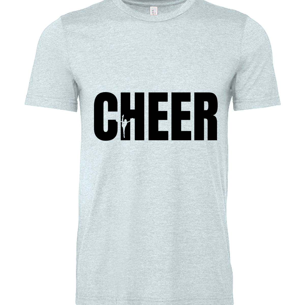 HEATHER ICE BLUE - 3001CVC - FRONT