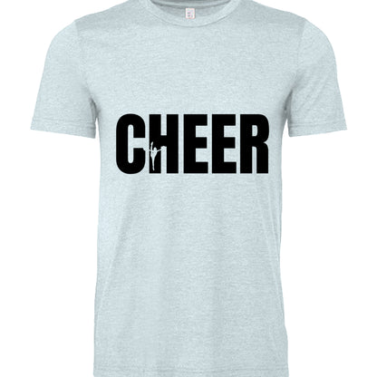 HEATHER ICE BLUE - 3001CVC - FRONT