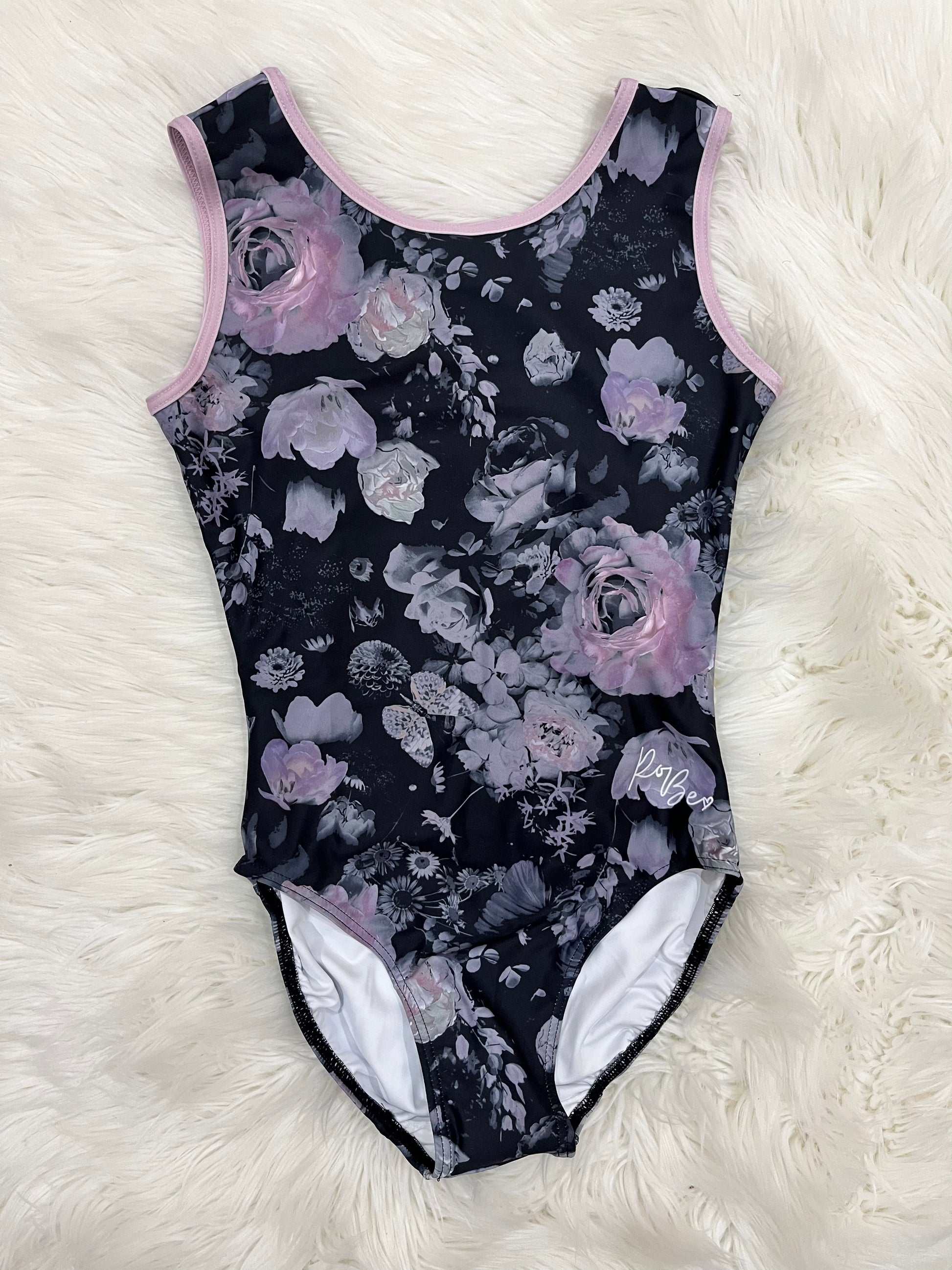 Black Roses Leotard