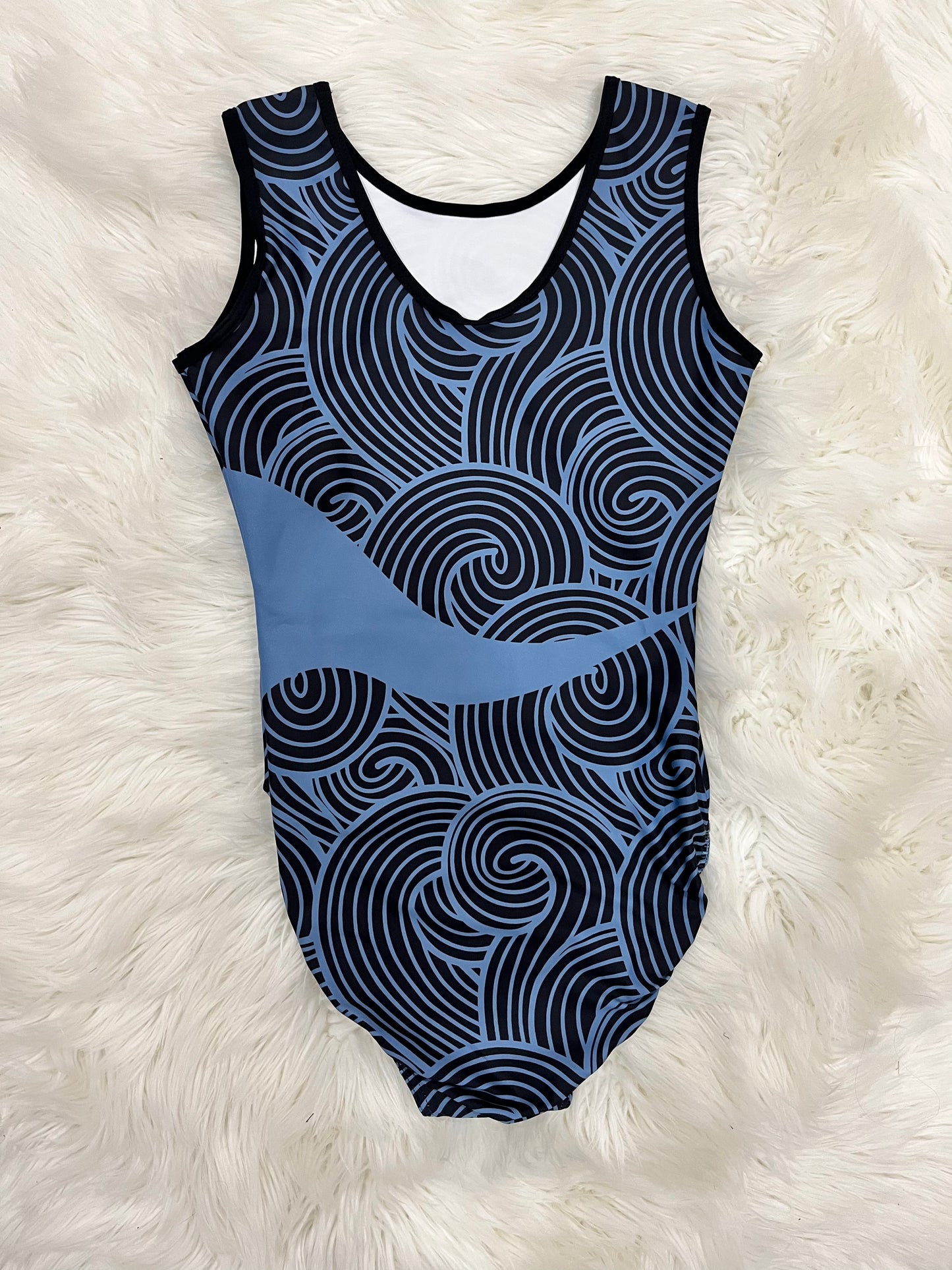 Abstract Waves Leotard